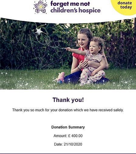 Forget Me Not Donation