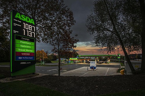 ASDA Coventry petrol filling station