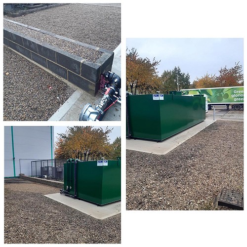 Fuel replacement tank